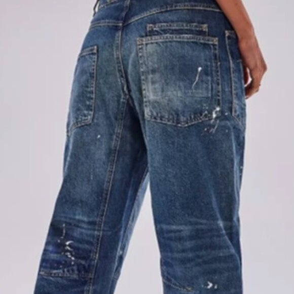 We The Free Moxie Pull-On Barrel Jeans Free People - Picture 2 of 10